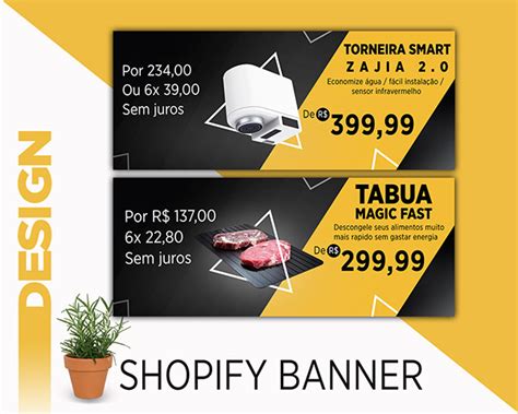 Shopify Banner Design Vol-1 on Pantone Canvas Gallery