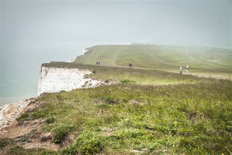 Dramatic White Cliffs of South Downs National Park - Explore the World with Simon Sulyma