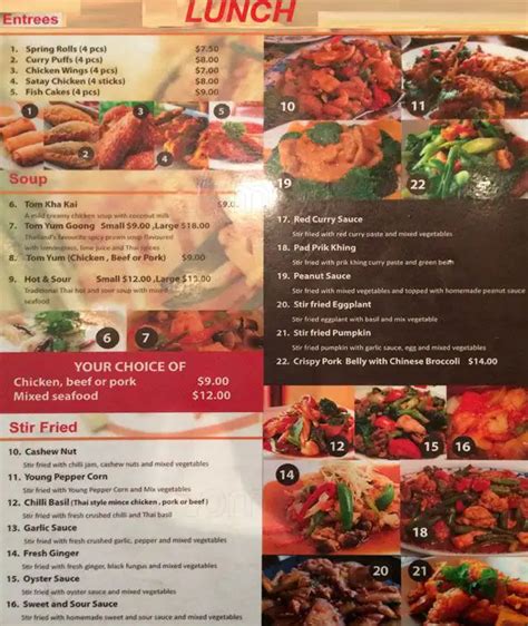 Pad Thai Menu, Menu for Pad Thai, Darlinghurst, Sydney - Urbanspoon/Zomato