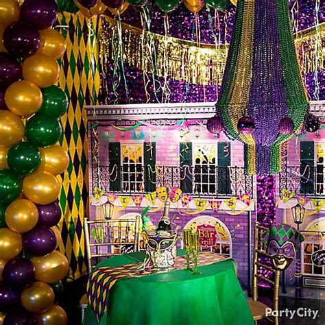 Mardi Gras Party Decorating Ideas - Mardi Gras Decorating Ideas - Mardi ...