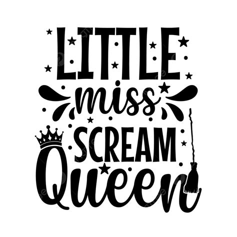 Little Miss Scream Queen Halloween Svg T Shirt Design, Halloween Svg, Halloween, Halloween T ...