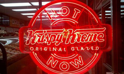 Krispy Kreme Hot Light : Krispy Kreme introduces Hot Light special on ...