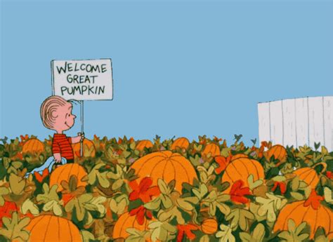 Charlie Brown GIF - Charlie Brown The Great Pumpkin Halloween ...