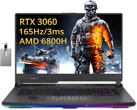 ASUS ROG Strix G15 Gaming Laptop, 15.6" FHD 144Hz Laptop, AMD Ryzen 7 ...