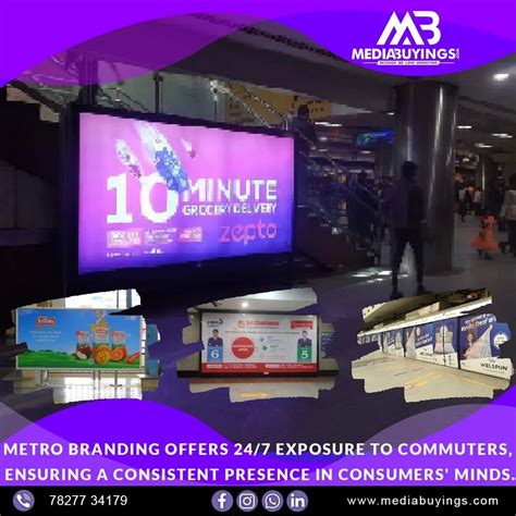 Delhi Metro Station Platform Advertising Service at best price in Noida | ID: 25420377912