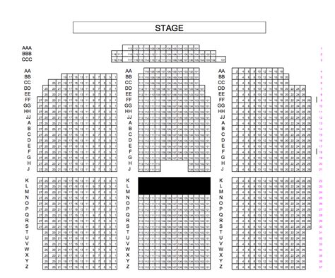 Keswick Theater Seating Chart - Theater Seating Chart