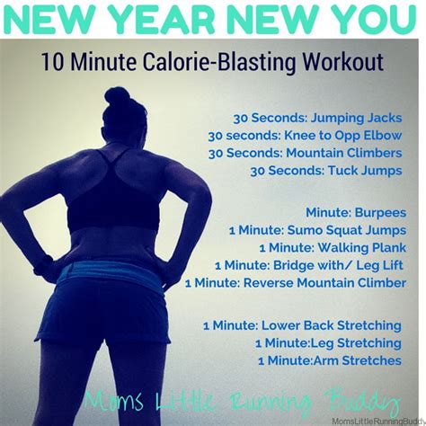 New Year New You Workout | Moms Little Running Buddy | New year new you ...