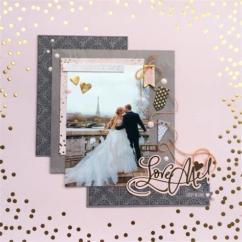 62 best Wedding Scrapbook Layouts and Projects images on Pinterest ...