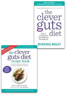 The Clever Guts Diet & Recipe Book 2 Book Set Collection (Michael ...