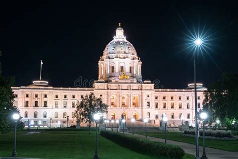 Minnesota State Capitol Building Stock Photo - Image of capital, state ...