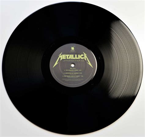 METALLICA And Justice For All Blackened Records 180Gr 2LP Vinyl Thrash Metal Collectable Heavy ...
