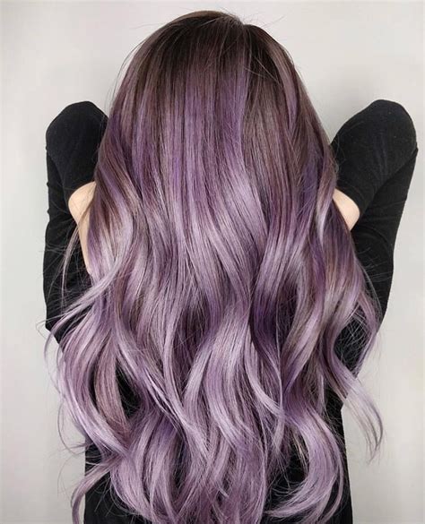 Mystifying Violet Metallic Hair