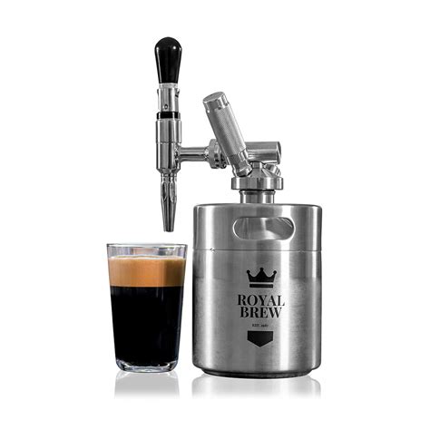 Royal Brew Nitro Cold Brew Coffee Keg // 64 oz (Stainless Steel) - Royal Kitchen Co. - Touch of ...