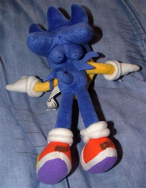 Sega Memories: The ugliest Sonic soft toy you will ever see.