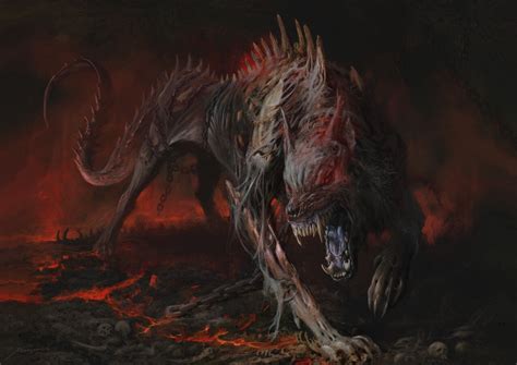 Garm by Antonio J. Manzanedo : r/ImaginaryHellscapes