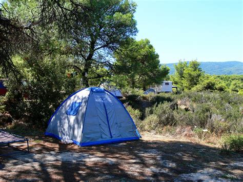 Orange Beach Camping Photo from Kavourotrypes in Halkidiki | Greece.com