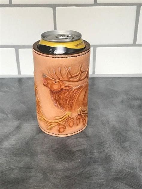 Leather Can Koozie Pattern - Odditieszone