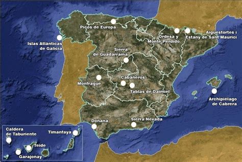 ¿Conoces los Parques Nacionales que hay en España?