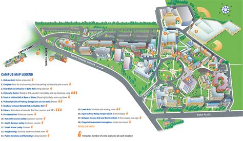 Seton Hall Campus Map - Wynne Karlotte