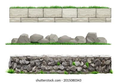 Wall stone vector clip art