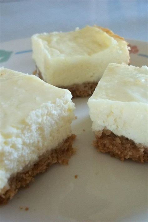 Cheesecake Bars | Recipe | Cheesecake bar recipes, Bars recipes, Cheesecake bars