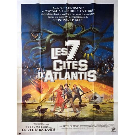 WARLORDS OF ATLANTIS Movie Poster 47x63 in.