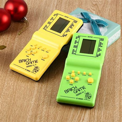 90's Tetris Brick game Game Toy Fun Riddle Handheld | Etsy