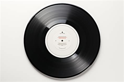 Premium AI Image | Classic Vinyl Record with Grooves