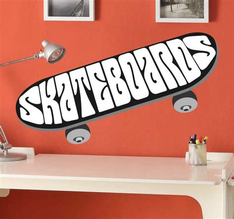 Skateboard Decorative Logo Decal - TenStickers