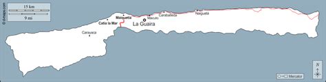 La Guaira free map, free blank map, free outline map, free base map ...