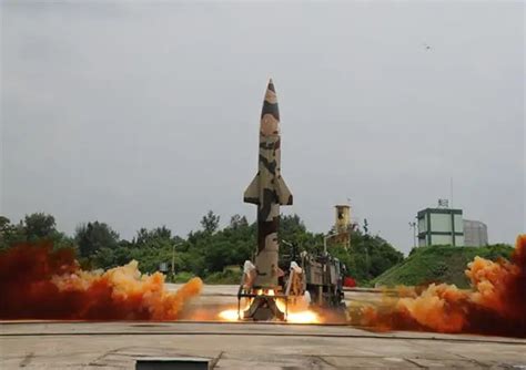 India successfully test-fired local-made Prithvi-II nuclear-capable ...