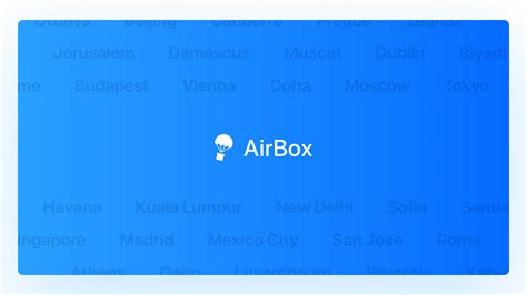 AirBox Mobile App on Behance