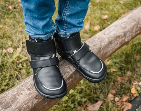 Be Lenka Kids Winter barefoot Be Lenka Panda 2.0 - All Black – OzBarefoot