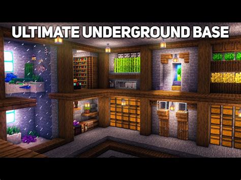 Minecraft Underground Base Ideas