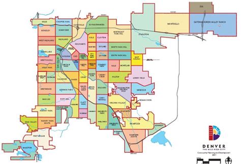 Neighborhood Map Denver | City And County Of Denver CO