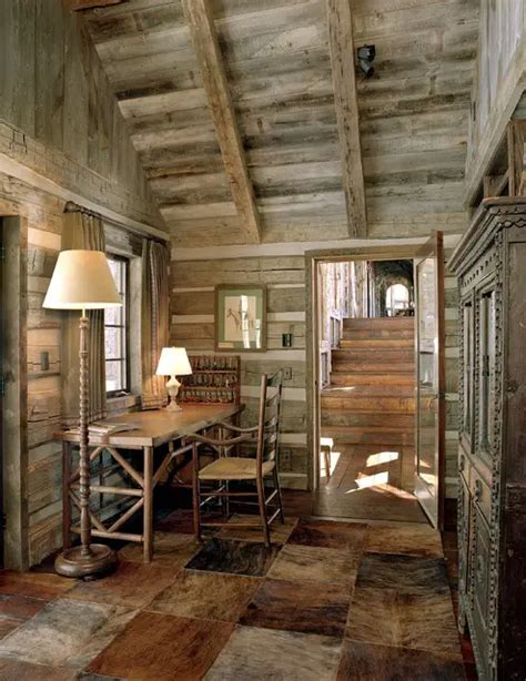 21 Rustic Log Cabin Interior Design Ideas