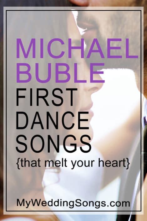 Michael Bublé Love Songs for a Wedding First Dance