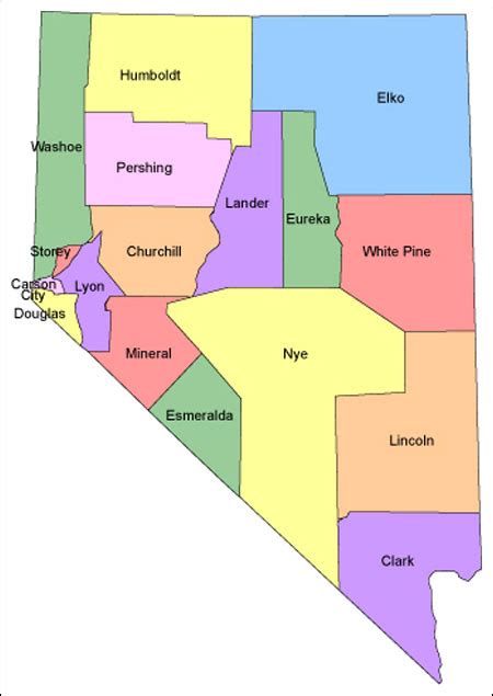 County Map Regional City