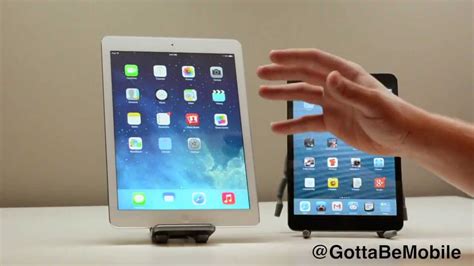 iPad Air vs. iPad mini - YouTube