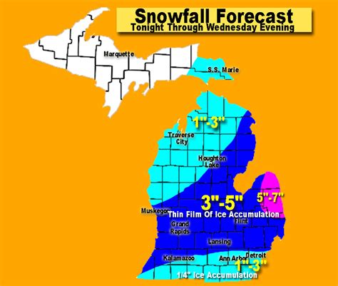 Michigan evening weather update: Expect freezing rain for the commute ...