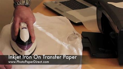 Iron On Transfer Paper Tutorial By Photo Paper Direct - Win Big Sports