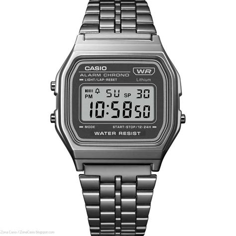 Zona Casio: Y ya puedes ver, también, el nuevo Casio A158