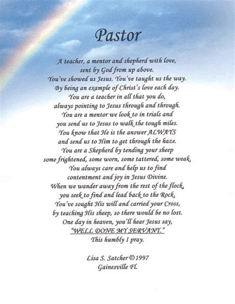 inspirational poems for pastor anniversary - Yahoo Search Results ...