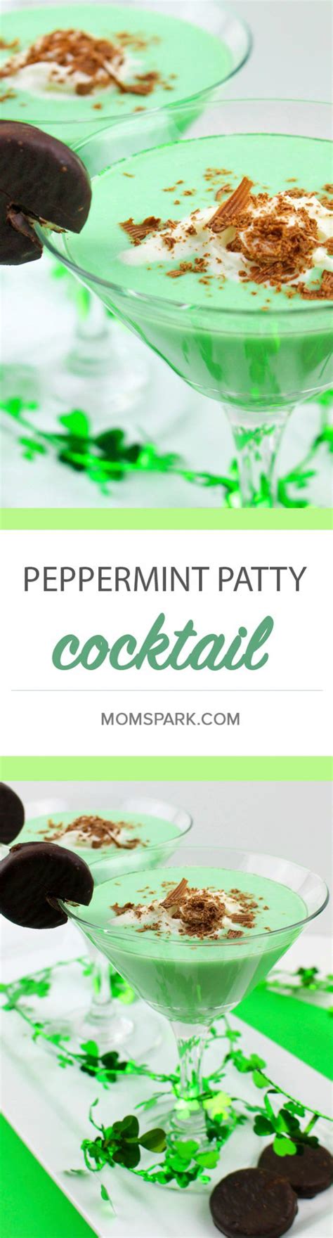 Green Peppermint Patty Cocktail Drink Recipe! I am a big believer in ...