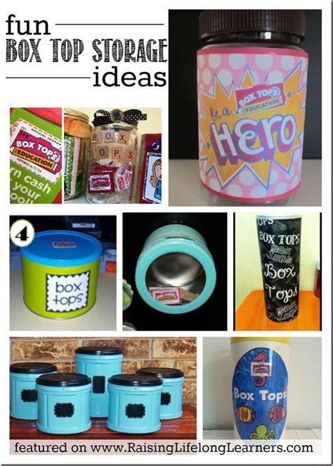 Fun Box Top Storage Ideas - Raising Lifelong Learners