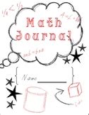 Math Journal Covers Teaching Resources | Teachers Pay Teachers