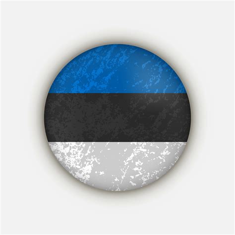 Country Estonia. Estonia flag. Vector illustration. 14047362 Vector Art ...