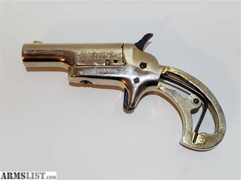 ARMSLIST - For Sale: Model Lady Derringer .22 Short Gold-Tone Colt Pistol Antique Collectors Item.