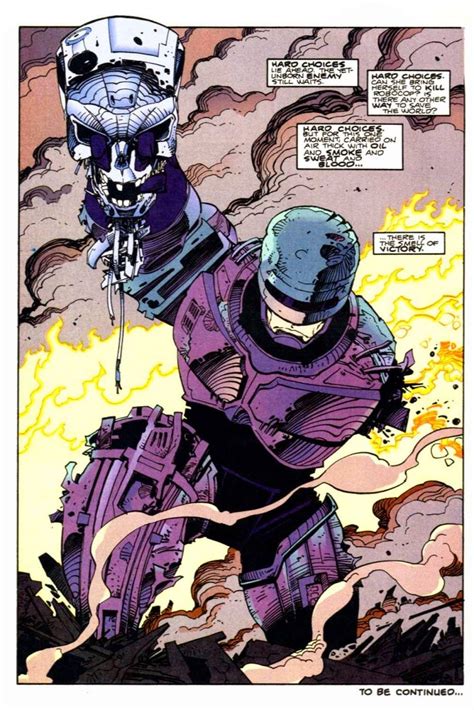 "Robocop Vs. Exterminador do Futuro" (de Frank Miller e Walter Simonson ...