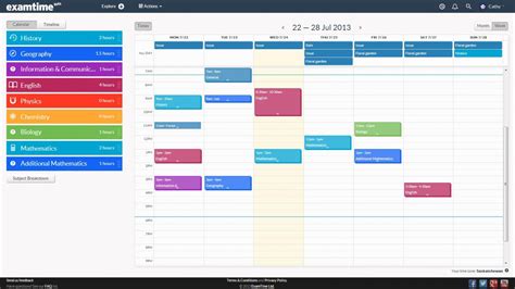 Study Schedule Maker | Template Business